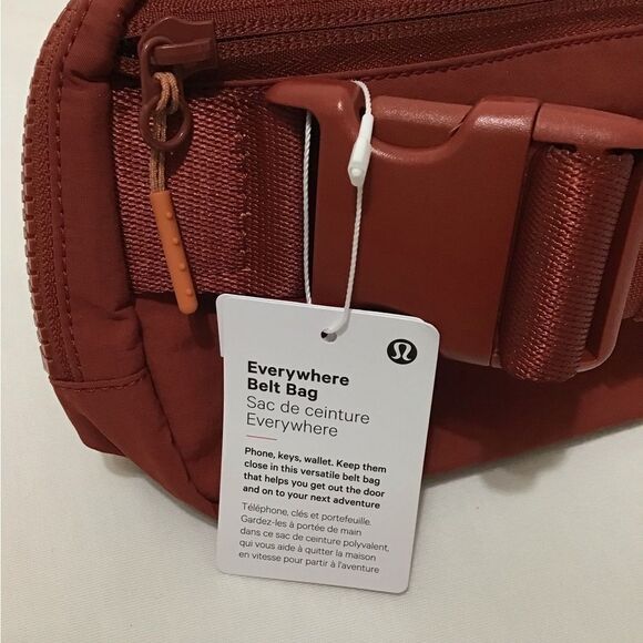 Lululemon Athletica Everywhere Belt Bag 1L - Terra Orange - Picture 8 of 8